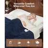 Coucheta Electric Blanket, Thick Tufted Plush Heated Blanket,10 Heat&Time Settings,ETL Certified Machine Washable Heated Throw,Multiple Sizes&Colors - 4 of 4
