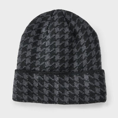 Men's Fleece Lined Cuffed Beanie - Goodfellow & Co™ Gray