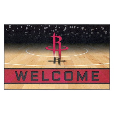 NBA Houston Rockets Crumb Rubber Door Mat 18"x30"