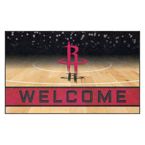 Nba Houston Rockets Crumb Rubber Door Mat 18 X30 Target