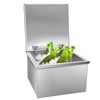 Garvee Drop In Ice Chest, Drop In Cooler, Stainless Steel Ice Chest with Hinged Cover, Wine Coller for Home and Commercial - 2 of 4