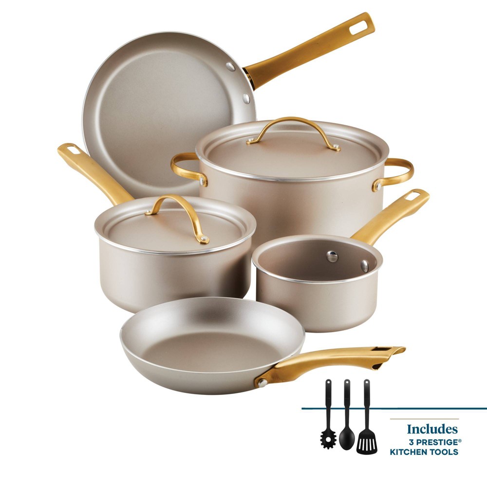 Photos - Bakeware Farberware Radiant 10pc Nonstick Cookware Set