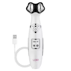 Spa Sciences 4-in-1 Sonic Facial Infusion and Lifting Wand for Eyes & Lips with Hot/Ice Cold Therapy, EMS, and Radio Frequency - USB Rechargeable