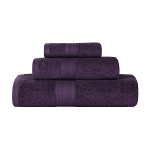 Eco-Friendly Sustainable Cotton Solid Lightweight Bathroom Set by Blue Nile Mills - 1 of 4