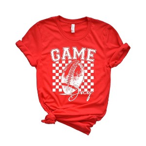 Simply Sage Market Women's Retro Football Game Day Short Sleeve Graphic Tee - 1 of 3