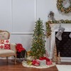 5ft Sterling Tree Company Flocked Alpine Tree Artificial Christmas Tree - 3 of 4