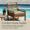 Honeycomb Outdoor Premium Dining Seat Cushion  (2-Pack) - 2 of 4