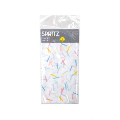 8ct Pegged Tissues Gift Packaging Accessories Sprinkle - Spritz™