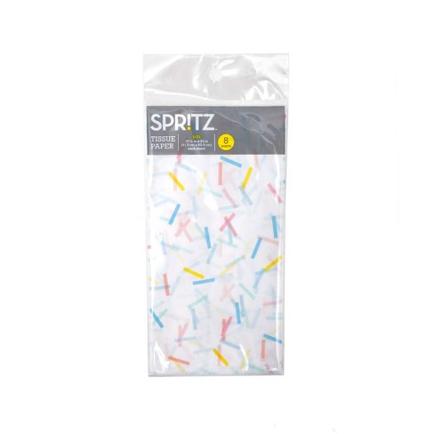 8ct Pegged Tissues Gift Packaging Accessories Sprinkle Spritz Target