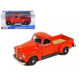 1950 Chevrolet 3100 Pickup Truck Omaha Orange 1/25 Diecast  Model Car by Maisto - 1 of 3