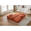 VASIP Folding Sofa Bed with Pillows,Convertible Memory Foam Sleeper Chair & Mattress,Multi-Functional for Living Room, Dorm, Apartment,Pink - 4 of 4