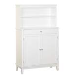 Farmhouse Buffet and Hutch White - Buylateral