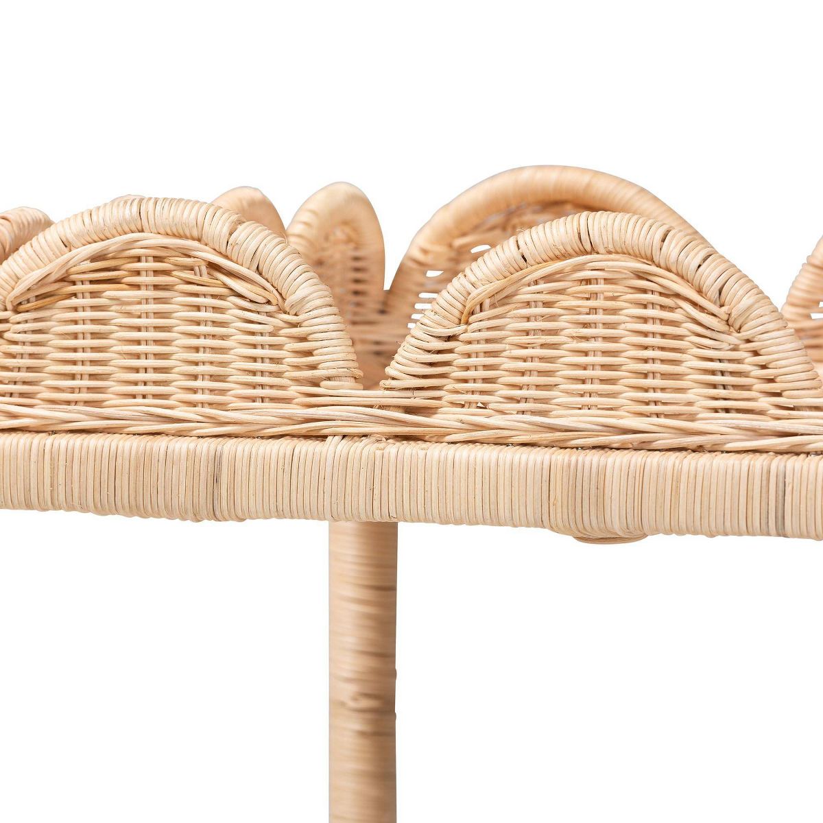 bali & pari Eloisa Natural Rattan End Table Natural Brown - thumbnail 4