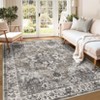 Machine Washable Area Rugs for Living Room Non Slip Non Shedding  Vintage Indoor Carpet - 2 of 4