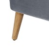 Amaia Modern New Velvet Club Chair - Christopher Knight Home - 4 of 4