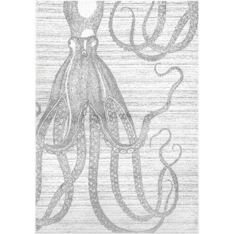 nuLOOM Thomas Paul Power loomed Octopus Area Rug, 1 of 11