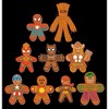 Girl's Marvel Christmas Gingerbread Cookie Tree Avengers Crop T-Shirt - image 2 of 3