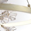 Eurofase Lighting Clayton 1 - Light Chandelier in  Silver/Brushed Gold - 4 of 4