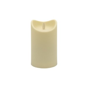 LumaBase Battery-Operated Pillar Candle with Flickering Flame - 1 of 4