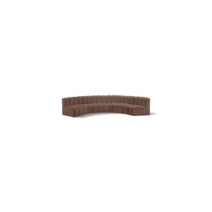 Meridian Furniture,Arc Vegan Leather Modular Sofa - 1 of 4
