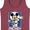 Women's - Disney - Retro Mickey Portrait Graphic Racerback Tank - 2 of 4