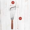 Maine Man 11-Inch Stainless Steel Fish Spatula with Slotted Angled Blade - 3 of 4