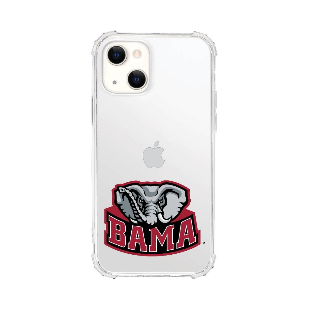 Photos - Other for Mobile NCAA Alabama Crimson Tide Clear Tough Edge Phone Case - iPhone 13 mini
