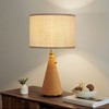 KAISITE Metal Table Lamp Set of 2 with Fabric Shade for Bedroom & Living Room - 3 of 4