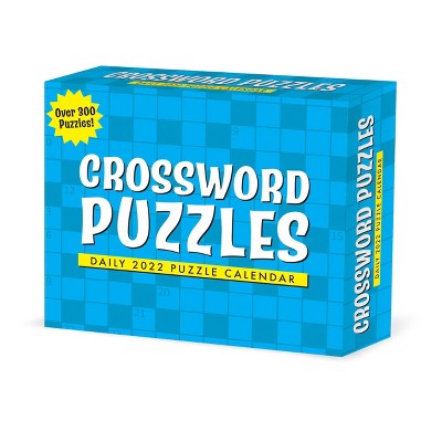 2022 Box Calendar Crossword Puzzles- Willow Creek Press