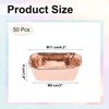 Unique Bargains Greaseproof Single-sided Aluminum Foil Cupcake Liners for Party 50 Pcs - 2 of 4