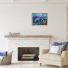 Stupell Industries Manatees & Fish Swimming Floating Frame Canvas Art - 3 of 4