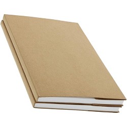 Kraft paper notebook blank notepad book vintage journal notebooks O rfYJUS 