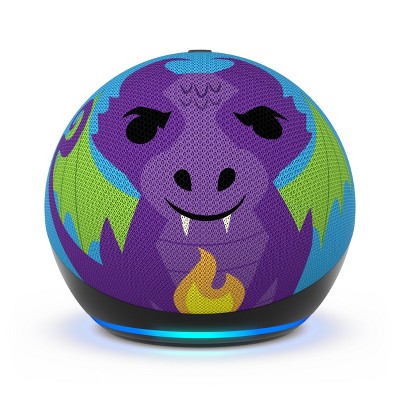 Kids Echo Dot (5th Gen 2022) - Fire Dragon