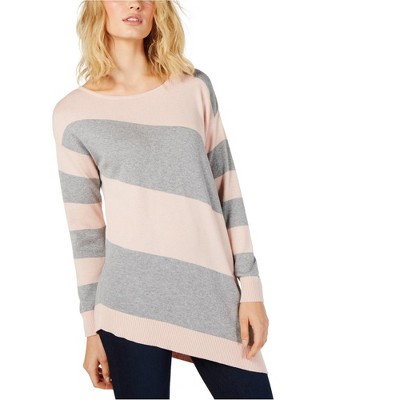 Vince Camuto Womens Asymmetrical Pullover Sweater