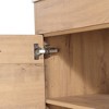 ChicFurnit Bathroom Vanities Modern Vanity with Sleek Design and Ample Storage for Bathroom Spaces, Brown,36”*18.3”*35" - 2 of 3