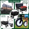 YONWAY Multi-use Wagon,Collapsible Foldable Wagon Cart Beach Wagon for for Camping 3pcs Plastic Liner Bag/Cover - 2 of 4