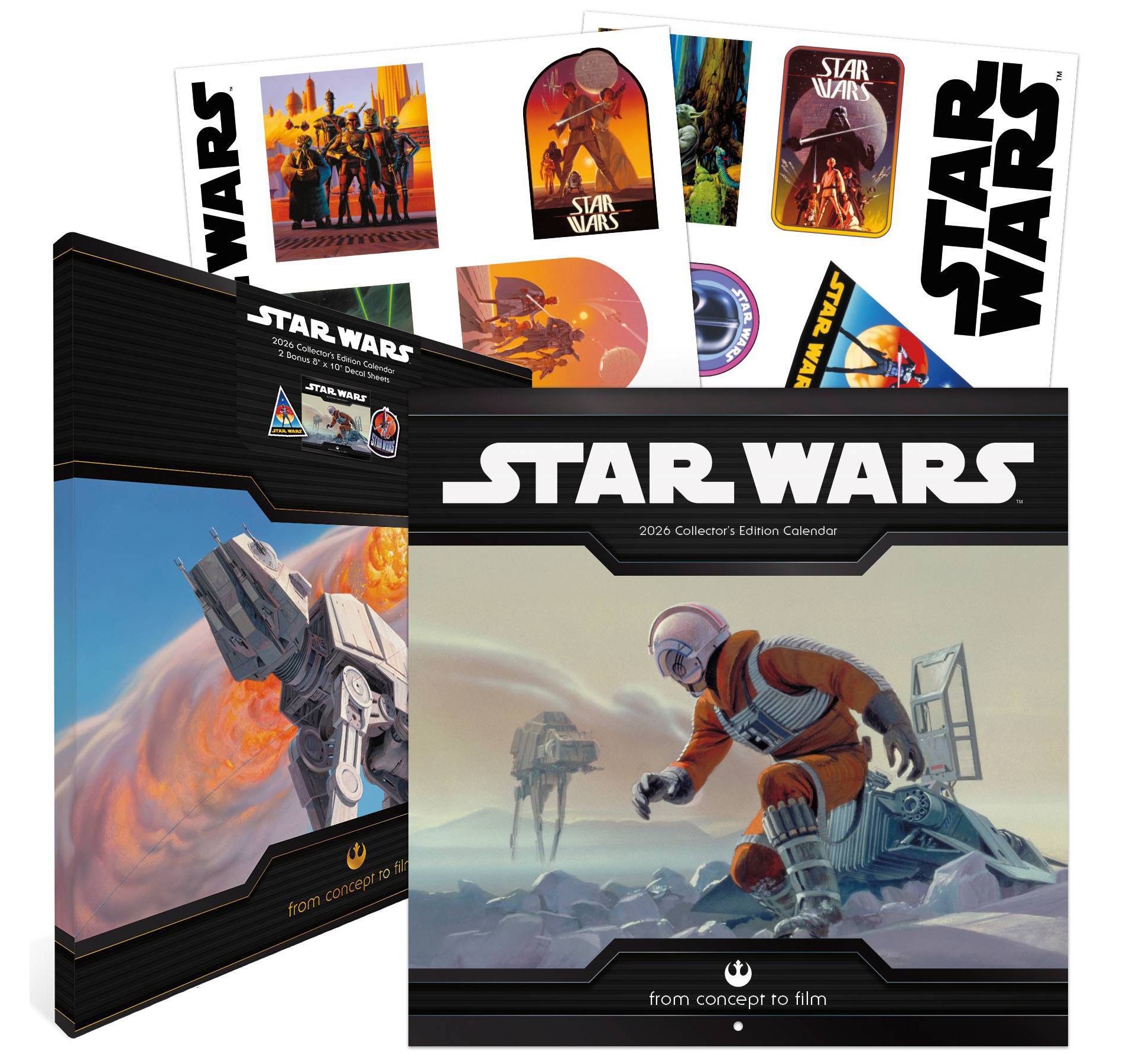 Star Wars 2026 Collector's 12.63"x12.63" Edition Calendar