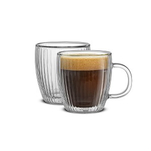 Fluted Savor Double Wall Espresso 5.4oz - Set of 2 - 1 of 4