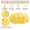 Yescom 14' Double-sided Twin Patio Umbrella Sun Shade UV30+ Water Fade Resistant Crank Outdoor Garden Market - 3 of 4