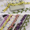 Attop Velvet Lace Choker Daisy, Flower, Gothic Punk Classic Choker - 4 of 4
