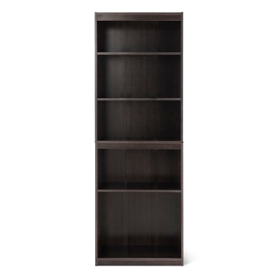 target espresso bookshelf