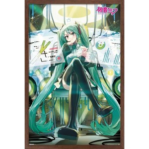 Trends International Hatsune Miku - Circuit Lab Tech Framed Wall Poster Prints - 1 of 4
