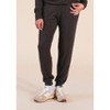 POPLINEN Agnes Modal Jogger Pant - Dark Chocolate - 2 of 4