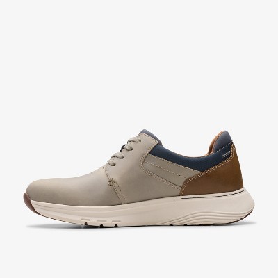 Clarks Mens Motion Trek PT Taupe Combination Shoes 8 Medium — фото 2