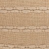 18X18 Inch Hand Woven Yarn Striped Outdoor Pillow Tan Polyester With Polyester Fill by Foreside Home & Garden - 3 of 4