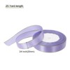 Unique Bargains Double Face Wide Satin Ribbon with Gold Edges for Wedding Bouquet - 2 of 4