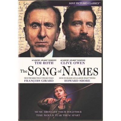 The Song of Names (DVD)(2020)