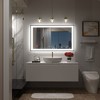 Apmir Super Bright Front & Back LED Lighted Anti-Fog Aluminum Alloy Framed Tempered Glass Bathroom/Vanity Mirror with ETL & 3-Year Warranty - 2 of 4