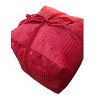 Christmas Magic 12.6" Gift Shaped Throw Pillow Red - 2 of 3