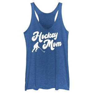 Women's Lost Gods Hockey Mom Racerback Tank Top - 1 of 4